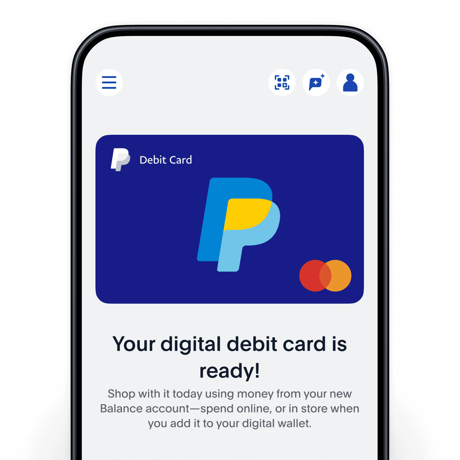 Carte de débit gratuite et portefeuille numérique